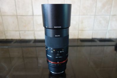 Samyang 100mm f2/8 Macro Lens