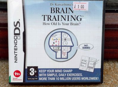 Nintendo Ds Brain Training (used).