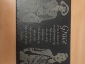 picture laser engraved image and chorus of grace