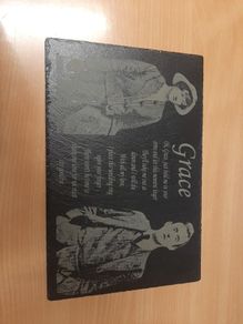 picture laser engraved image and chorus of grace