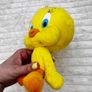 Warner Brothers Looney Tunes Tweety Pie Plush Soft Toy 2014 Loose Head  approx. 22 cm. Used Please see photos Image 9