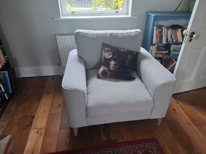 2 seater and chair