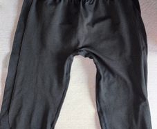 MP MyProtein Black Gym Leggings Logo Waistband Size L