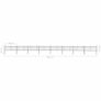 Garden Fence with Spear Top Steel 13.6x0.8 m Black Image 5