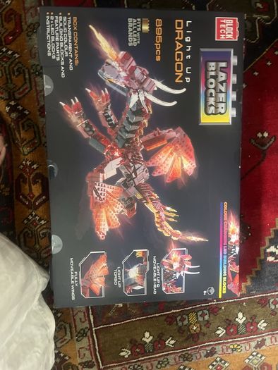 Lego light up dragon