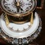 Vintage Germany Dome Clock Merry Go Round Image 8