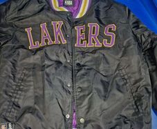 Size S Los Angeles Lakers Varsity Bomber Jacket