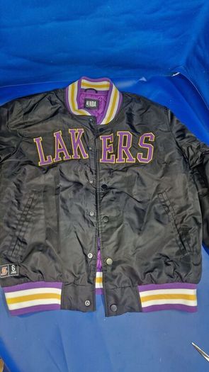 Size S Los Angeles Lakers Varsity Bomber Jacket