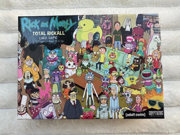 Rick and Morty Total Rickall Card Game 2-5 Players Cryptozoic new Please see pictures