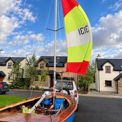 GP14 Sailing Dinghy, Motor & Trailers