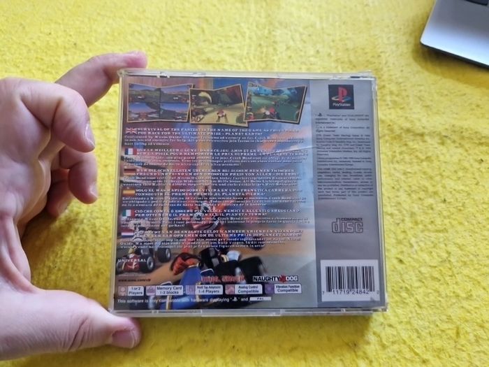 CTR Crash Team Racing Bandicoot PlayStation1 Ps1 PlayStation2 Ps2 Games Original
