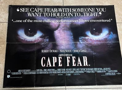 Cape Fear 1991 Martin Scorsese Original poster