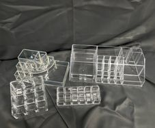 Clear Makeup Containers