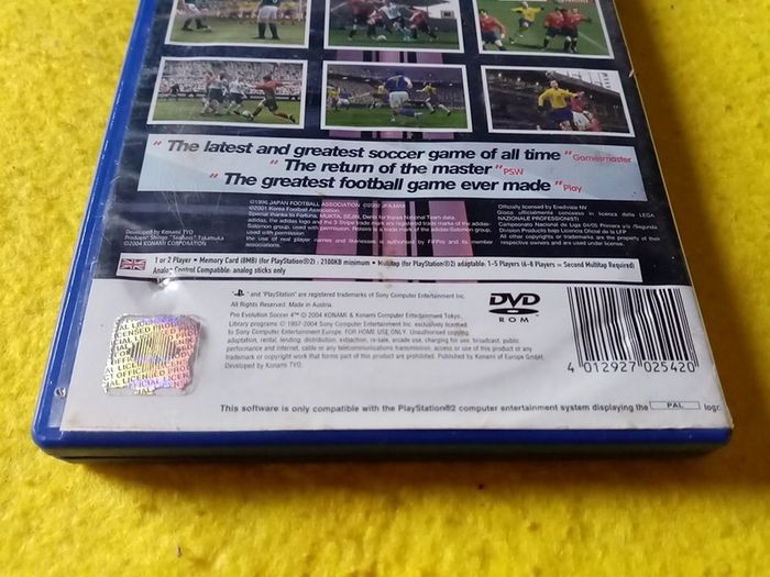 PES 4 Pes 4 PlayStation 2 ps2 games Original
