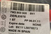 Vw sharan, Seat Alhambra door moulding