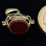 9ct yellow gold swivel fob Image 3