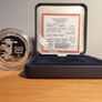 Kazakhstan 500 Tenge 2006 Silver / Au gilded 'Gold of Nomads - RIDER' Box/CoA Image 2