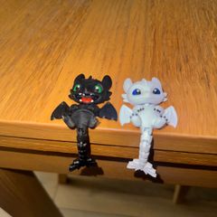 Toothless & Light Fury Keychain