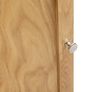 Corner Cabinet 59x36x180 cm Solid Oak Wood Image 3