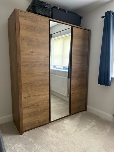 JYSK Vedde dark oak Wardrobe - set