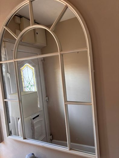 Off white arch mirror