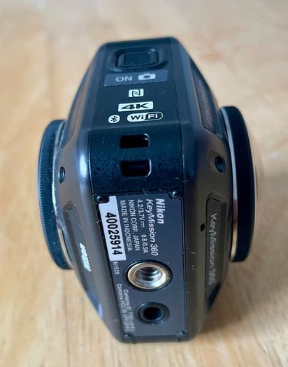 Nikon Keymission 360 camera box complete mint