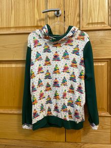 unique hoodie - Christmas - size S