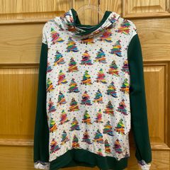 unique hoodie - Christmas - size S