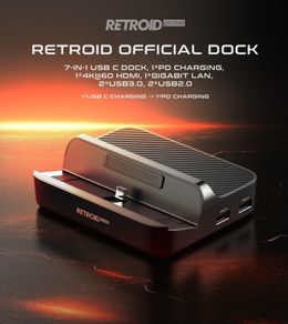 Retroid Official Dock 7in1 USB C Dock