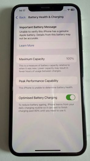 iPhone XS 64GB Silver White, SIM free, unlocked.