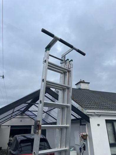 easi-dec extendable ladder with legs