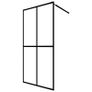 Walk-in Shower Screen Tempered Glass 100x195 cm Image 2