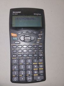 Sharp calculator