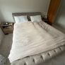 Super King Upholstered Button Tufted Bed Frame Harvey Norman Image 3