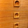 1970s Danish Teak Wall Unit Attributed to Sejling Skabe Image 5