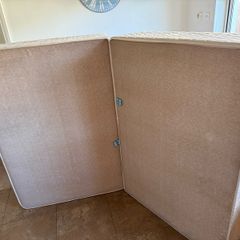 Double divan bed base
