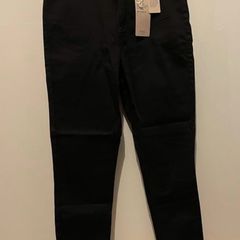 Black M&S super skinny jeans