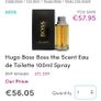 boss aftershave EDT 100ml Image 2