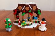 Winter Stall Lego built