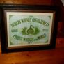 Vintage D.W.D. Dublin Whisky Distillery Framed Ad Image 8