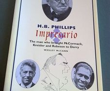 H B Phillips impresario who brought McCormack Kreisler Robeson to Derry Ireland