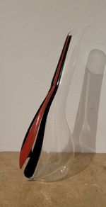 Reidel crystal glass decanter - black tie - red