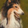 Beautiful oil painting of a dog Image 2