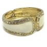 Vintage Rhinestones and enamel bangle Image 3