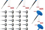 BRAND NEW 24 Pcs 6mm Car And Truck Tire Puncture Repair Tubeless Mushroom Nail Leak Repair Kit Traction Needle Super Glue Autotools