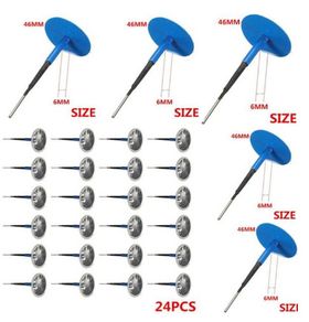 BRAND NEW 24 Pcs 6mm Car And Truck Tire Puncture Repair Tubeless Mushroom Nail Leak Repair Kit Traction Needle Super Glue Autotools