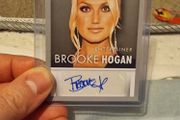 Brooke Hogan Signed Card - WWE TNA