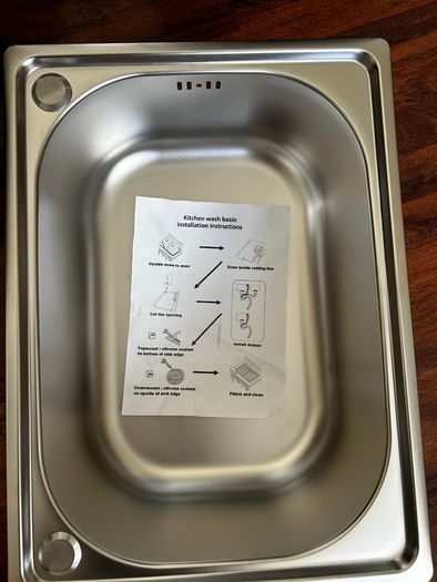 Stainless steel sink