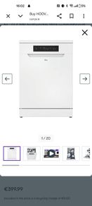 Hoover dishwasher