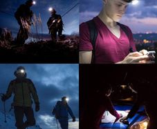 Dual Light Source High Power 3 Function Headlamp